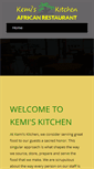 Mobile Screenshot of kemiskitchen.com